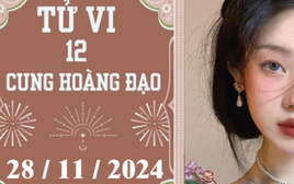 Tử vi 12 cung hoàng đạo ngày 28/11: Cự Giải may mắn, Thiên Bình khó khăn