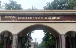 Cảnh tiêu điều của Trường THPT Chuyên Hùng Vương Phú Thọ sau khi chuyển cơ sở mới