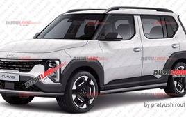 SUV mới của Kia lần đầu lộ ảnh chính thức: Dáng như MPV, lớn hơn Sonet, có ghế ngồi ‘sáng tạo’