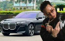 Rapper Andree tậu BMW 7-Series giá niêm yết hơn 5 tỷ đồng, CĐM mạng khen ‘đỉnh nóc kịch trần’