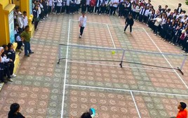 Pickleball đã xuất hiện tại trường học tại Hà Nội