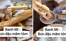 Du khách Tây thử ăn bánh mì chấm... mắm tôm, dân mạng Việt hốt hoảng: "Còn rất nhiều phiên bản bánh mì, sao không thử"?