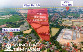 Hà Nội: Toàn cảnh khu đất sẽ được xây dựng tổ hợp ga 19.000 tỷ, là nơi dừng chân của đường sắt tốc độ cao