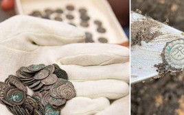 Khai quật được kho báu 850 năm tuổi trong ngôi mộ thời Trung cổ