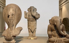 Chiêm ngưỡng 9 bảo vật quốc gia tại Bảo tàng Điêu khắc Chăm Đà Nẵng