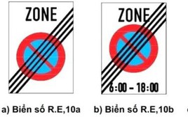 Biển báo chữ Zone có ý nghĩa gì?