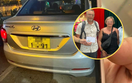 Vụ tài xế taxi bị tố "chặt chém": Hai vợ chồng người Pháp nói gì sau khi được hoàn trả 1 triệu?