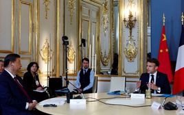 Tiết lộ cuộc gặp giữa 3 nhà lãnh đạo Pháp, châu Âu và Trung Quốc