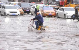 Gần 27.000 người phải sơ tán do mưa lớn ở miền Đông Trung Quốc