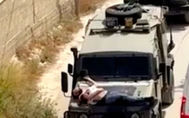 Mỹ ‘sốc’ với video người Palestine bị trói trên mũi xe quân sự Israel