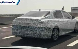 Toyota Camry 2024 lộ diện bí ẩn: Ngụy trang kín như bưng, chờ ngày về Việt Nam