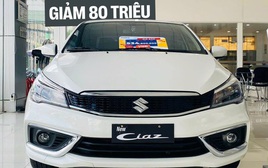 Suzuki Ciaz giảm giá còn 455 triệu tại đại lý: Tiệm cận Accent số sàn, dọn kho lô cuối trước khả năng bị khai tử