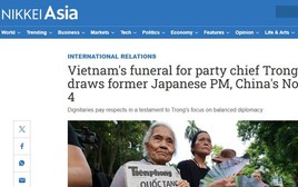 Báo quốc tế viết về Quốc tang Tổng Bí thư Nguyễn Phú Trọng