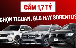 Cầm gần 1,7 tỷ đồng, chọn VW Tiguan 'full option', Mercedes GLB sang trọng hay Kia Sorento hybrid bản cao cấp nhất?
