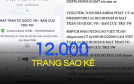 Xem và tải về sao kê của Mặt trận Tổ quốc Việt Nam hơn 12.000 trang ủng hộ đồng bào thiệt hại do ảnh hưởng bão số 3 ở đâu?