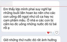 Mới đầu năm, Ban phụ huynh của một lớp đã khẩu chiến cực căng, nguồn cơn bắt đầu từ... chai nước ngọt!