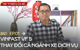 Chạy dịch vụ với VinFast VF 5 Plus: Tiết kiệm 100 triệu/năm lại thêm thời gian cho gia đình