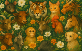 Tử vi tháng 10 âm: 2 con giáp phát tài phát lộc, tiền tiêu không hết, 2 con giáp thận trọng