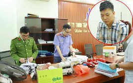 Khám xét, bắt giám đốc Phan Văn Khiến và kế toán Nguyễn Thị Phương