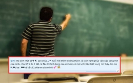 Nhắn 2 câu chúc sinh nhật học trò, một thầy giáo nhận “BÃO” PHẪN NỘ: Đang vô duyên, vô cảm mà tưởng mình tử tế?