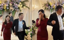 Dân mạng cười bò khi xem clip bố nhảy ăn mừng vì con trai đi lấy vợ