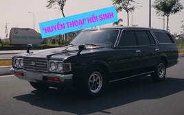 Toyota Crown Wagon 1978 của ông Đặng Lê Nguyên Vũ ‘hồi sinh’: Mất 10 tháng trùng tu, nội thất đỏ rượu vang và hàng loạt chi tiết chế tác thủ công