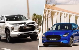 10 mẫu ô tô bán ít nhất tháng 11 tại Việt Nam