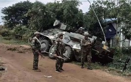 Khmer Times: Campuchia thu giữ xe bọc thép của quân đội Thái Lan