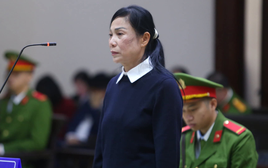 Cựu Bí thư Vĩnh Phúc cũ Hoàng Thị Thuý Lan nghẹn ngào trước tòa: Gia đình bị cáo rất khó khăn