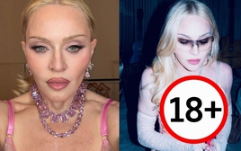 Sốc với loạt ảnh 18+ “thả rông” của Madonna ở tuổi U70