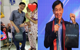 "Ông Bụt" 75 tuổi đi dép lê, mang túi giấy, vét hết 10 tỷ đồng tiền dưỡng già để làm từ thiện: các con nói "ba đóng hết đi, có gì tụi con lo cho”