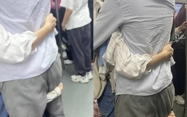 Bức ảnh 3 đôi tay trên tàu khiến dân tình "sốt xình xịch": Mong mỏi của 1 đời người chắc chỉ gói gọn chừng đó thôi