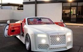 Rolls-Royce Dawn có bản độ cực dị: Giới hạn chỉ 25 khách, đầu xe 'không giống ai', đuôi xe thay mới hoàn toàn