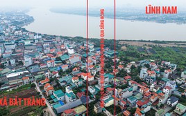 Mục sở thị vị trí Hà Nội dự kiến xây hầm đường bộ hơn 24.600 tỷ qua sông Hồng