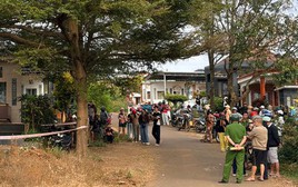 Thi thể bốc cháy ở nghĩa địa: Công an lấy mẫu xét nghiệm ADN