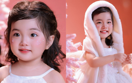 Lisa nhà Khánh Thi - Phan Hiển gây sốt Giáng sinh vì giao diện thiên thần, visual nét căng, xinh yêu quá đỗi!