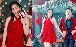 7 triệu người xem mẹ 3 con Khánh Thi "hồi xuân" như cô gái đôi mươi bên Phan Hiển, nhìn không đoán nổi tuổi thật