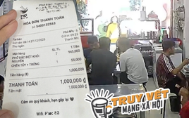 CLIP 7 người đàn ông "quên" thanh toán 7 tô phở đặc biệt ở TPHCM