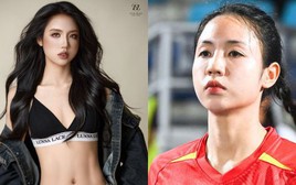 Hotgirl tuyển nữ Việt Nam Trần Thị Duyên diện nội y sexy, khoe body cực phẩm, khác hẳn lúc thi đấu SEA Games