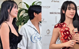 Bạn gái Đức Phạm khổ sở vì tóc bết