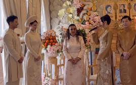 Lời dặn con gái, con rể của doanh nhân Thủy Tiên viral không kém siêu đám cưới: Đúng là vợ tỷ phú, quá tinh tế!