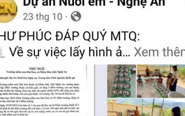Dự án thiện nguyện “Nuôi em - Nghệ An”: Năm học 2025-2026, trường chưa nhận được kinh phí