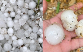 Mưa đá vừa ào ào trút xuống Hà Giang chiều nay, nguyên nhân vì sao?