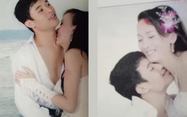 Hot mom nổi tiếng đăng ảnh cưới cách đây 15 năm có thể "sĩ" đến muôn đời, chú rể đẹp trai nhưng nhìn cứ "sai sai"