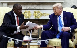 Cách Tổng thống Nam Phi ứng phó khi bị ông Trump chất vấn ở Nhà Trắng