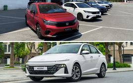 Thế 'kiềng 3 chân' ở phân khúc sedan hạng B