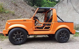 Suzuki Jimny 'nổi loạn' hóa thành bán tải: Mạnh 110 mã lực, có chi tiết như Lamborghini, Ford Bronco