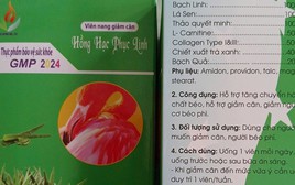 Phát hiện viên giảm cân chứa 3 chất cấm tại nhà thuốc ở Tiền Giang