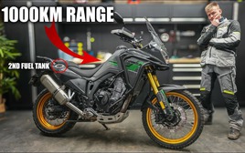 Sao chép thiết kế của nhà Honda, nhưng mẫu xe này có thể đi được 1.000 km khi đổ đầy bình