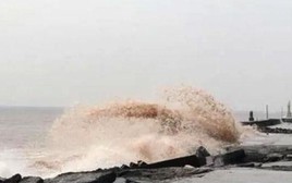 Bão số 2 giật cấp 13, biển động dữ dội